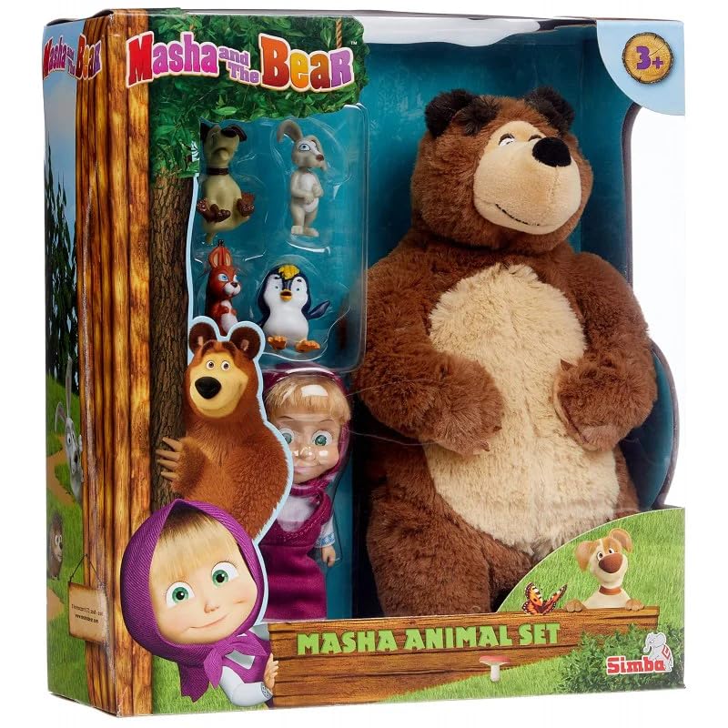 Masha and the Bear Playset