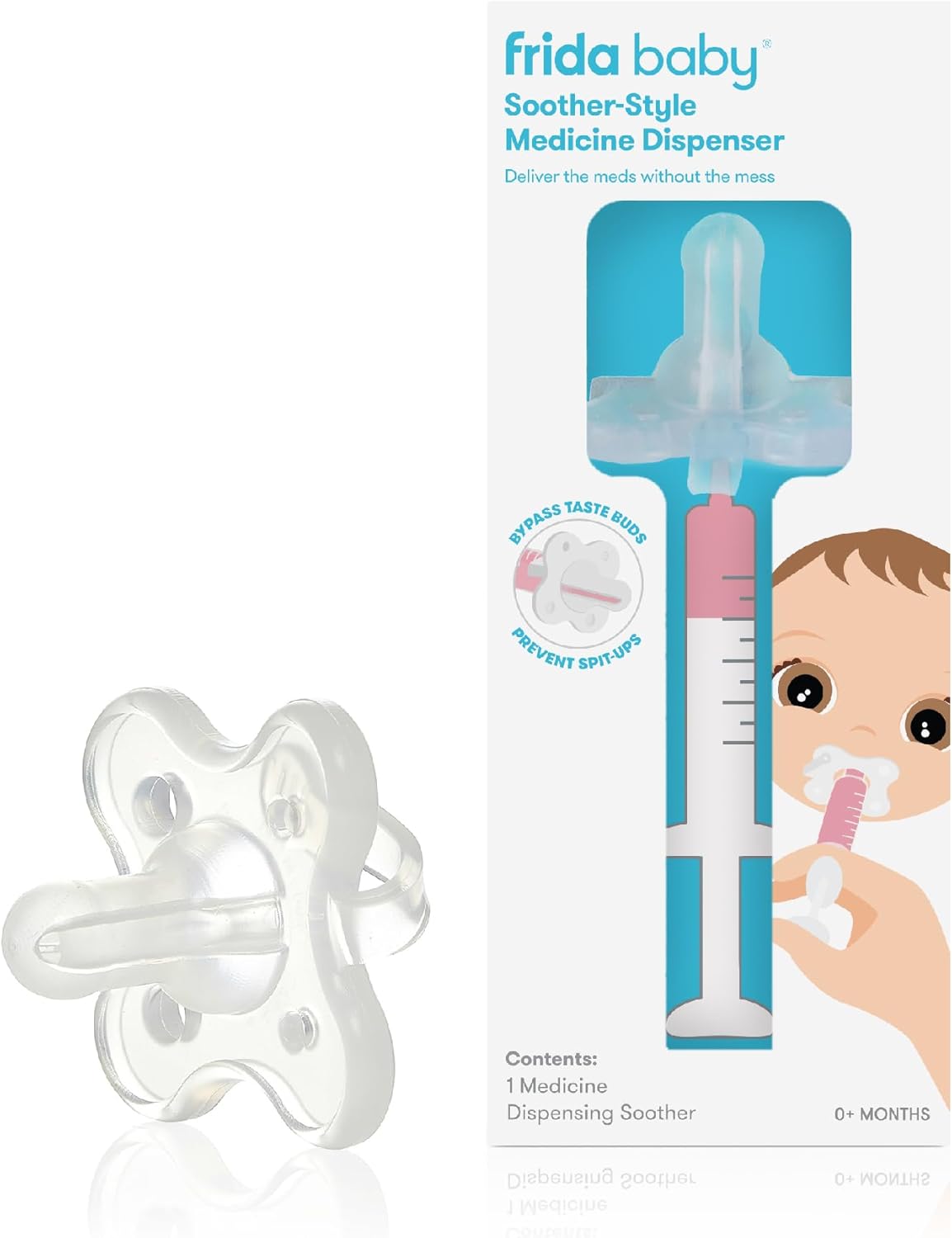 Frida baby Soother-Style Medicine Dispenser (Syringe Not Included)