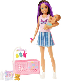 Barbie Skipper Babysitter Big Adventure Sleepy Baby Playset
