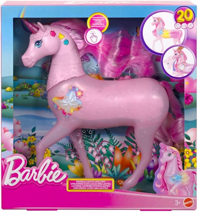 Barbie Sparkle Lights Unicorn