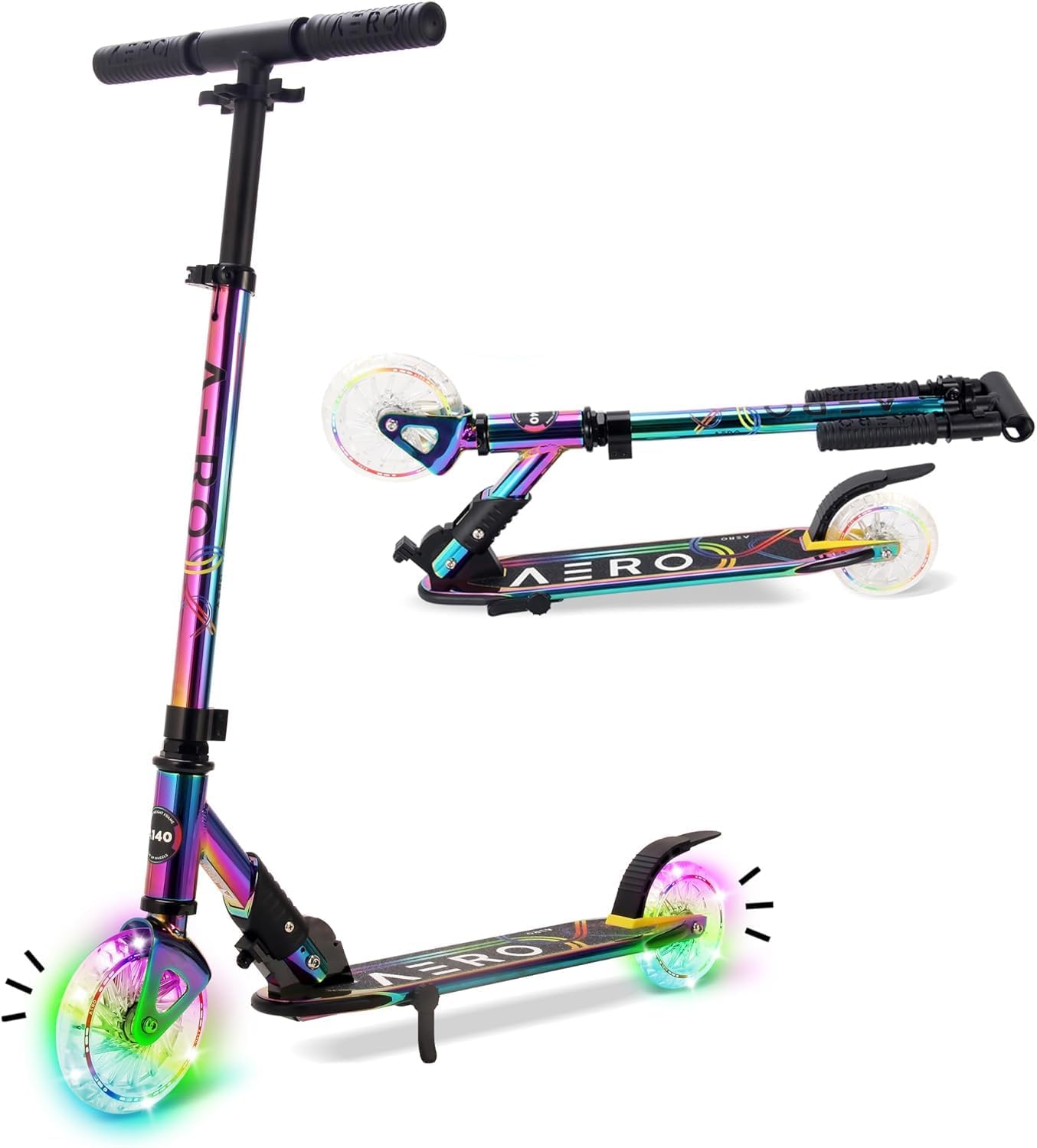 Aero Chrome Scooter A140:6-12years