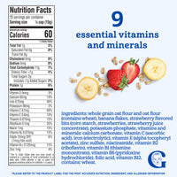 Gerber Oatmeal & Fruit - Lil' Bits Banana Strawberry Oatmeal Cereal 8 oz(227g) - 12Months+