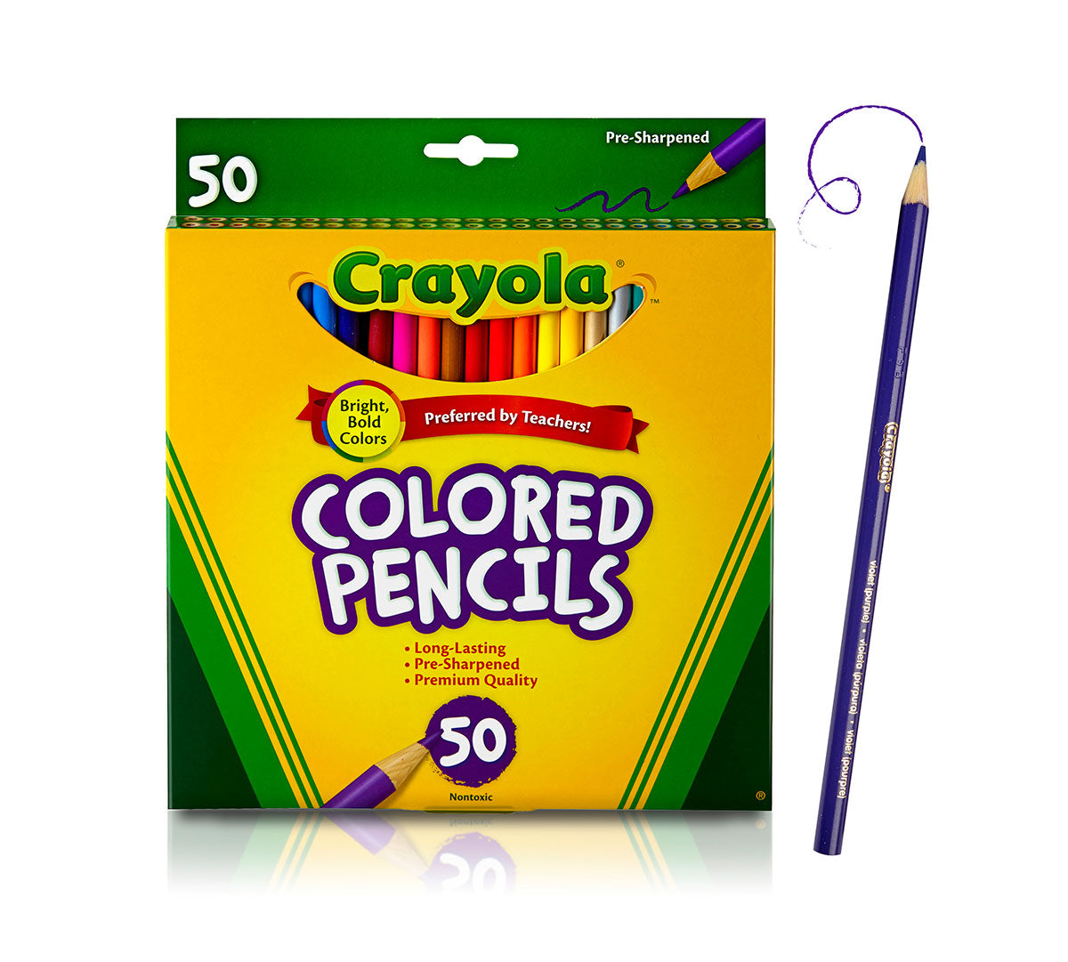 Crayola Colored Pencils 50 Counts