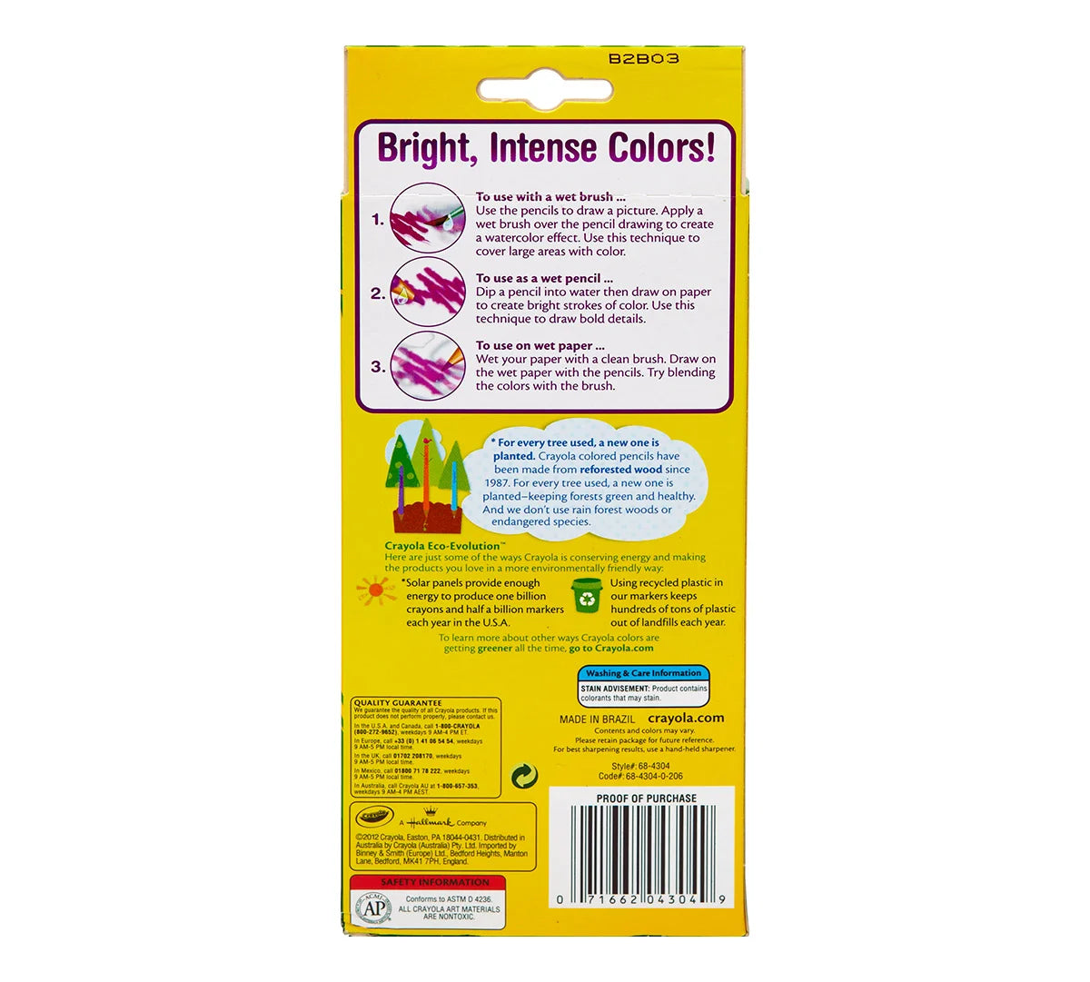 Crayola 24 Counts Watercolor Pencils
