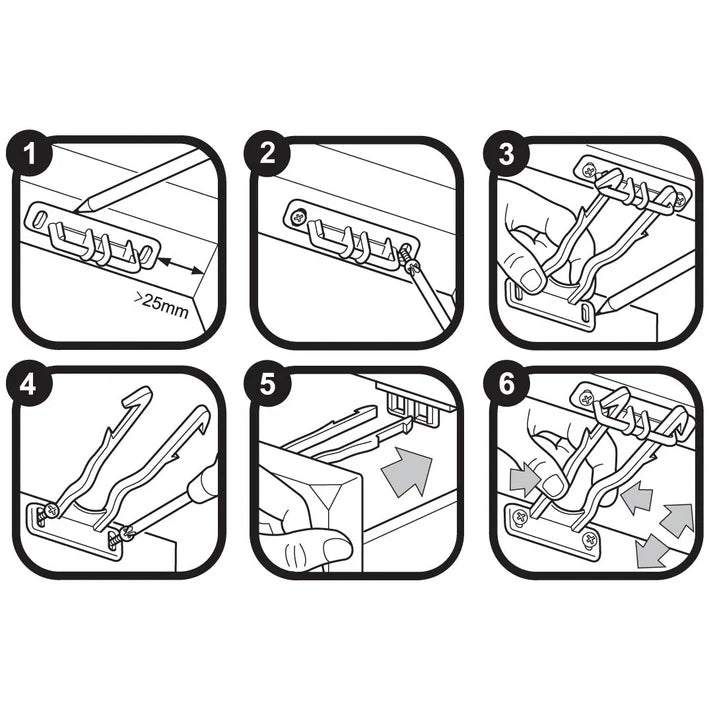 Clippasafe Drawer Locks