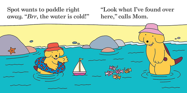 Find Spot at the Beach: A Lift-the-Flap Story - Eric Hill (Hardcover)