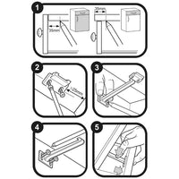 Clippasafe Cupboard & Drawer Locks