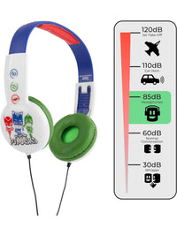 PJ Masks Kids Safe Headphones