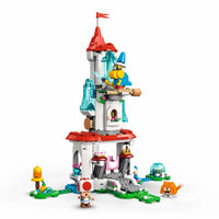 Lego Super Mario Cat Peach Suit and Frozen Tower Expansion Set