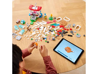 Lego Super Mario Cat Peach Suit and Frozen Tower Expansion Set