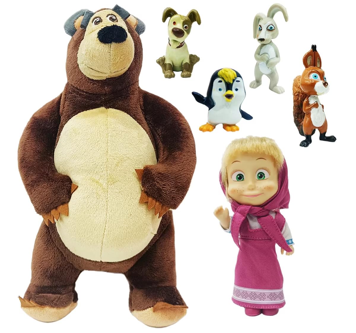 Masha and the Bear Playset