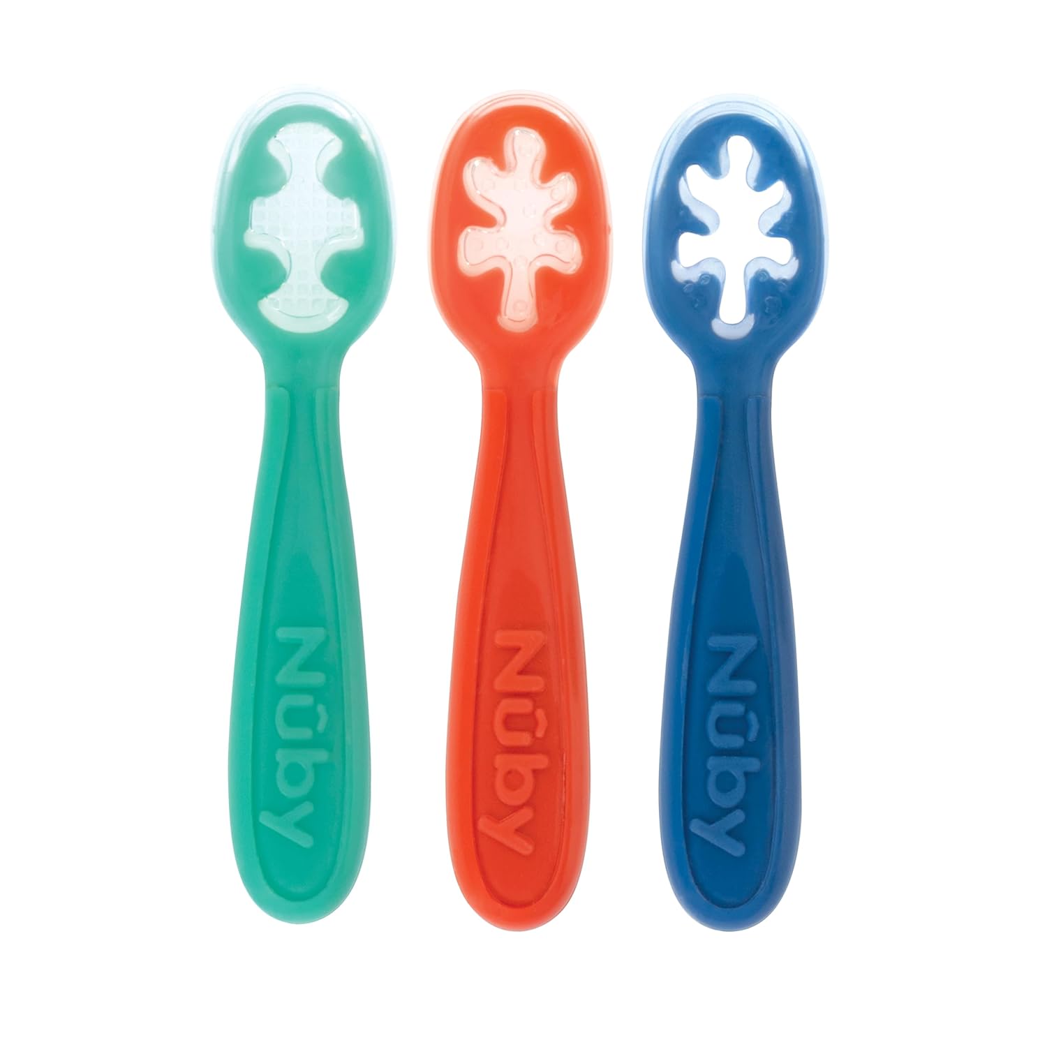 Nuby Dinky Dippers Baby's First Spoons 4+ months (Set of 3)
