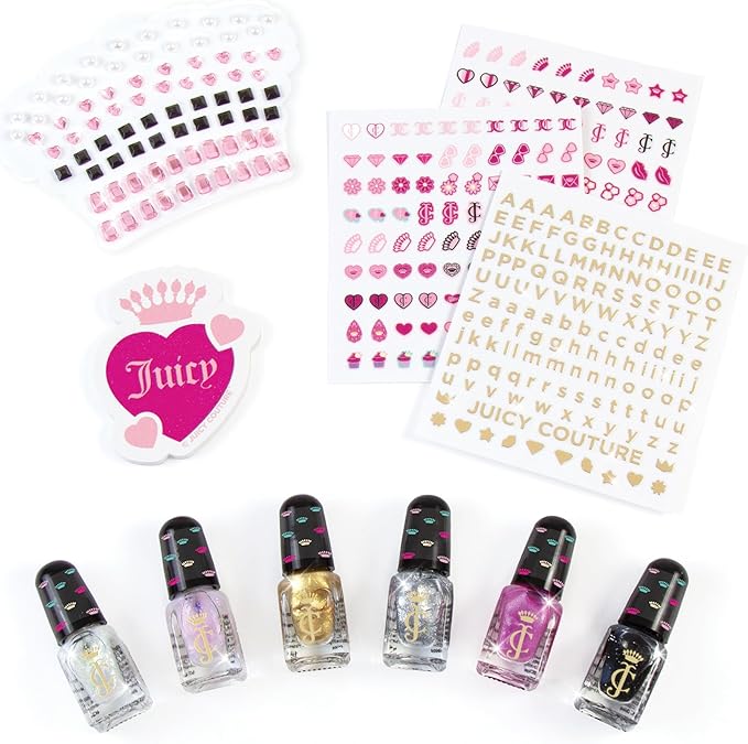 Juicy Couture Make it Real Dazzling Designs Nail Kit 12pcs