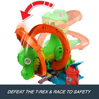 Hot Wheels City T-Rex Blaze Battle Playset