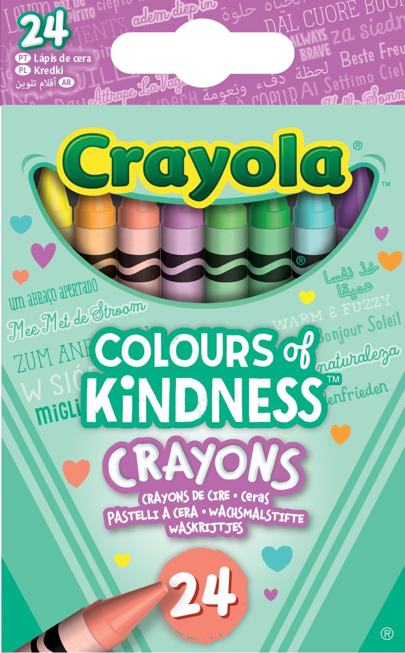Crayola Colors of Kindness Crayons 24 Counts