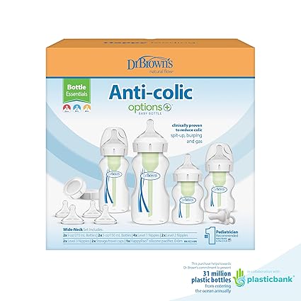 Dr. Brown's Anti-Colic Options+ Wide-Neck Bottle Essentials