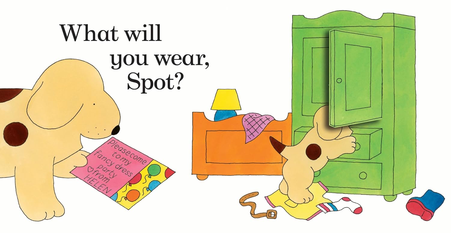 Spot Goes to a Party: A lift-the-flap board book - Eric Hill (Hardcover)
