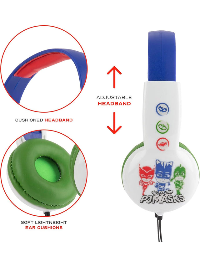 PJ Masks Kids Safe Headphones