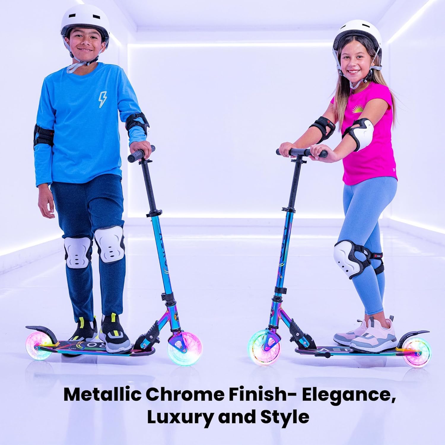Aero Chrome Scooter A140:6-12years