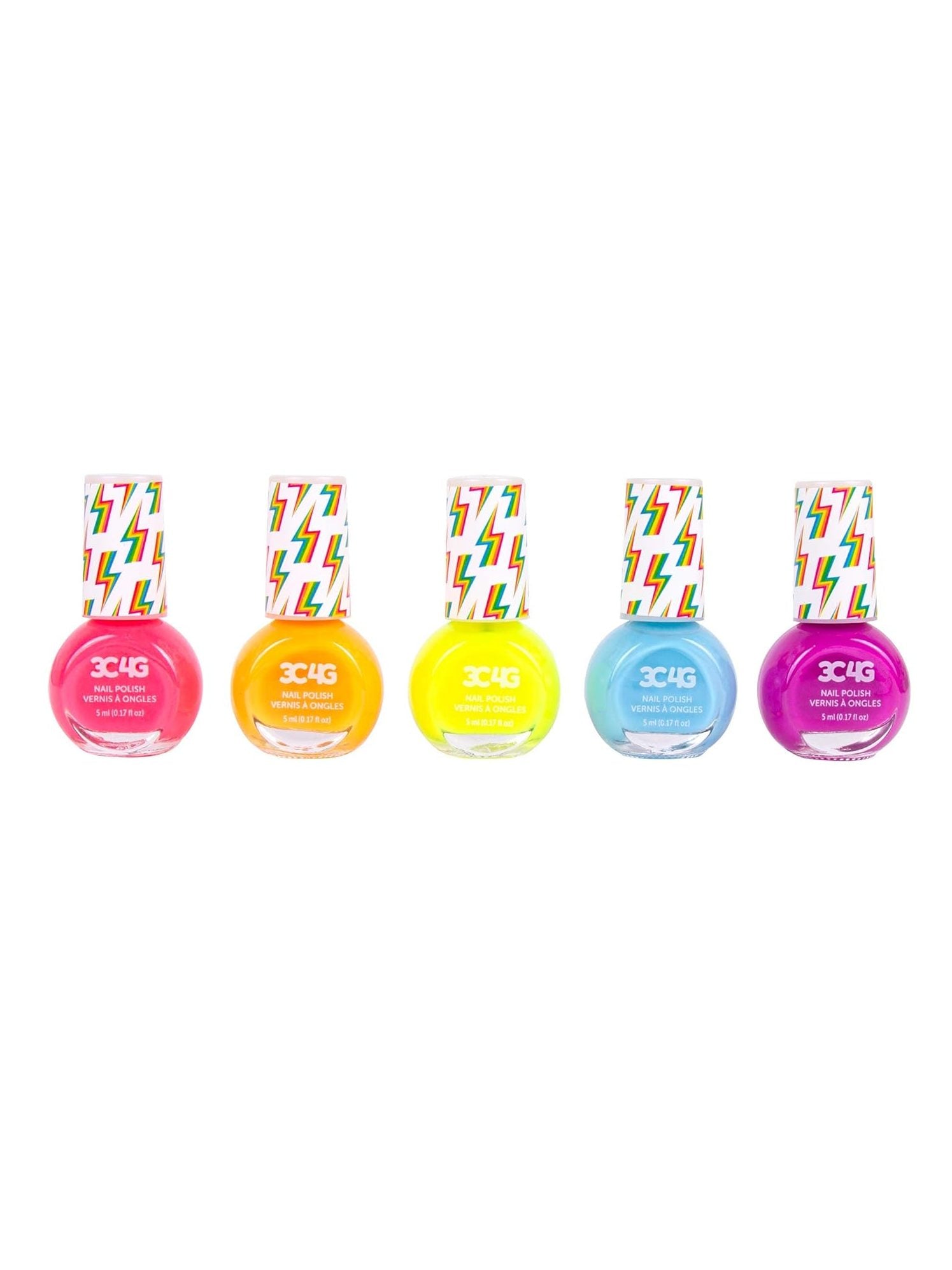 3C4G Neon Nail Polish Set