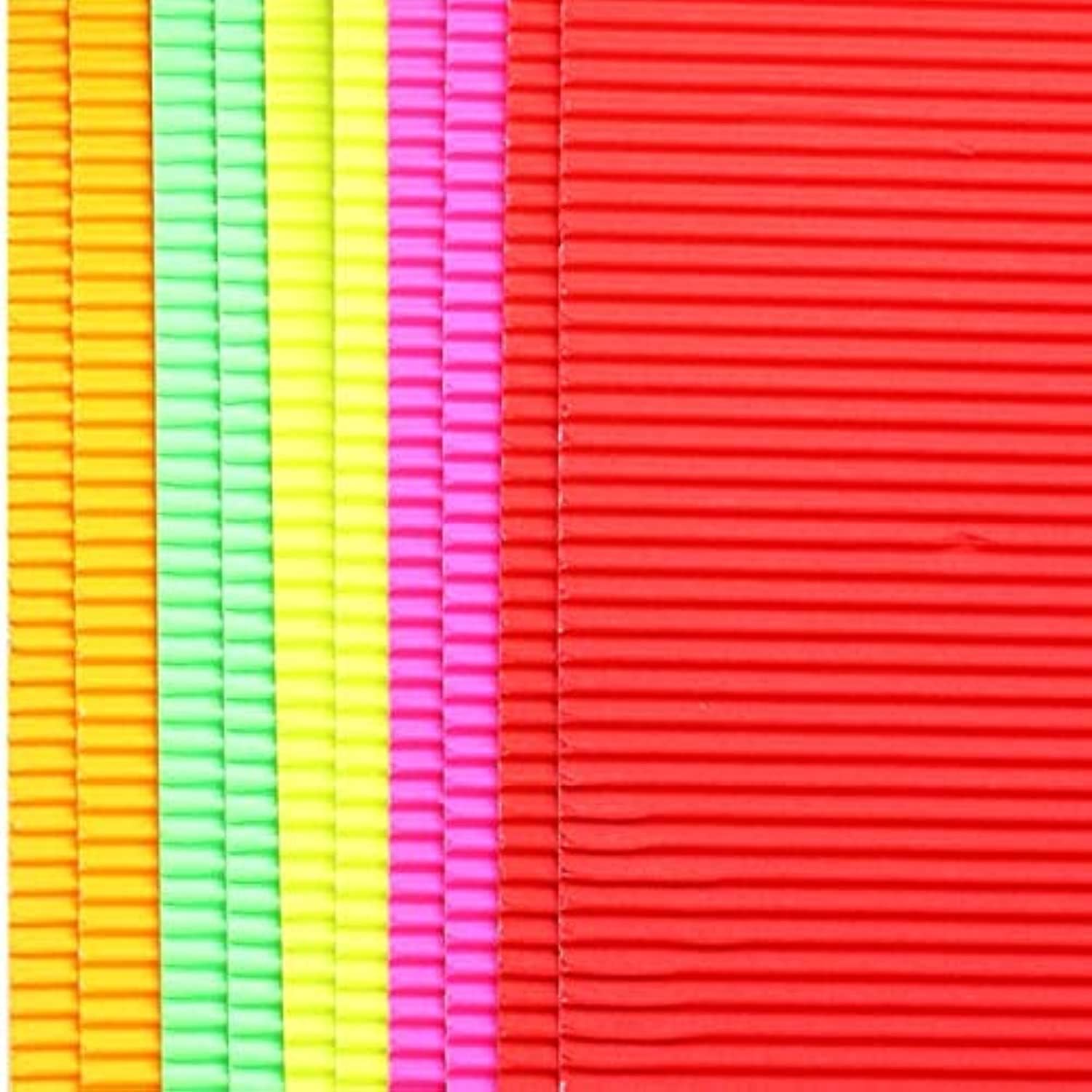 A4 Colourful Corrugated Paper Sheets