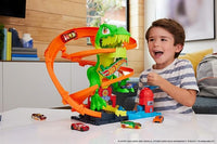 Hot Wheels City T-Rex Blaze Battle Playset