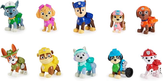 PAW Patrol Character Figures All Paws 10 Pack