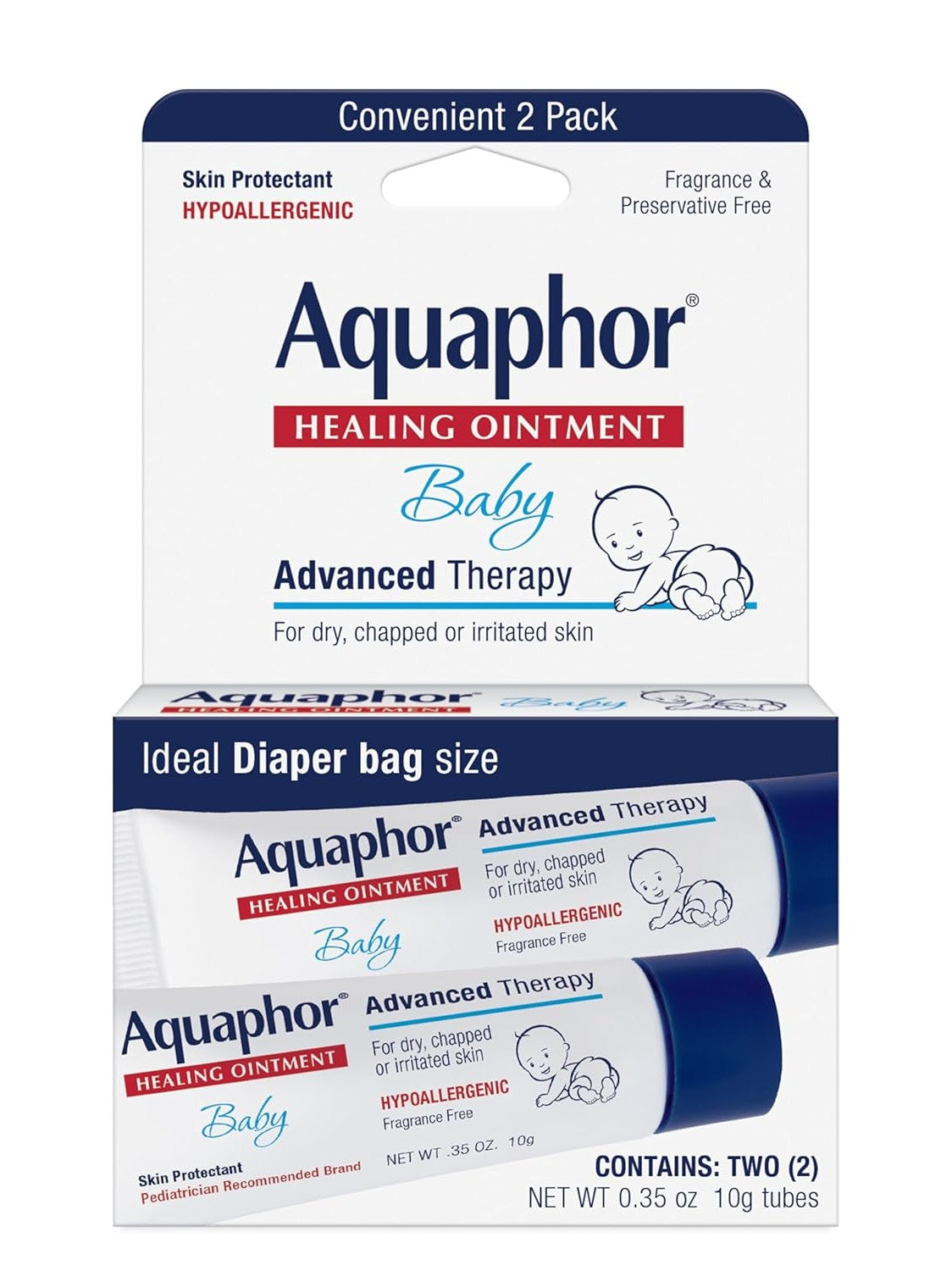 Aquaphor Baby Healing Ointment -10g Tubes