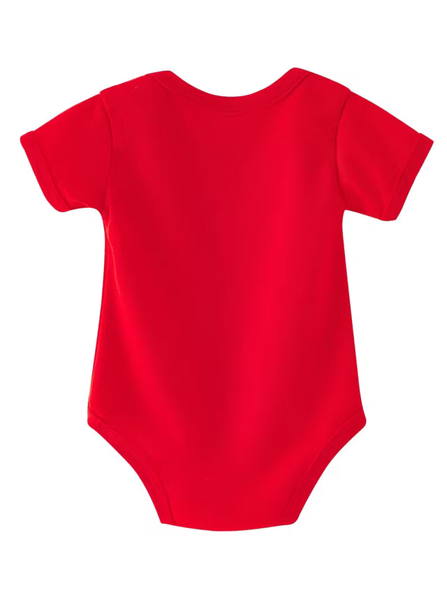 My First Christmas Baby Shortsleeve Romper