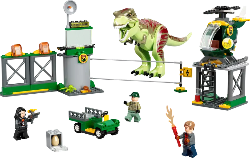 Lego Jurassic World T. rex Dinosaur Breakout