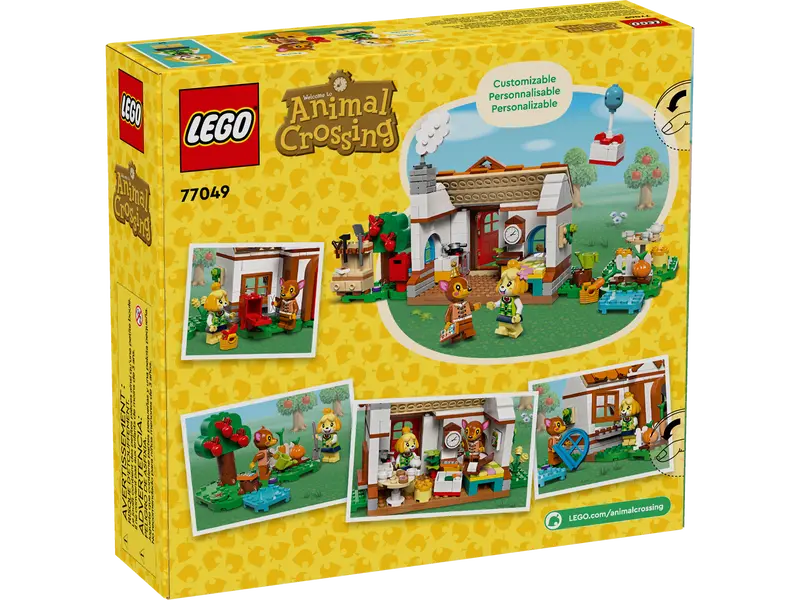 LEGO Animal Crossing Isabelle's House Visit