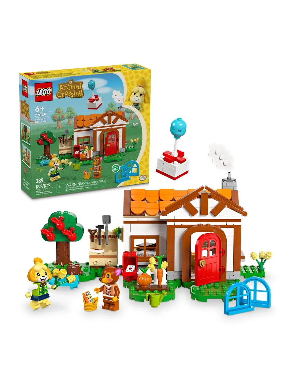 LEGO Animal Crossing Isabelle's House Visit