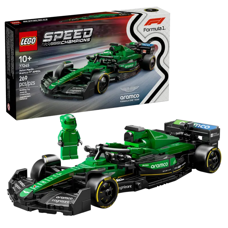 Lego Speed Champions Aston Martin Aramco F1® AMR24 Race Car