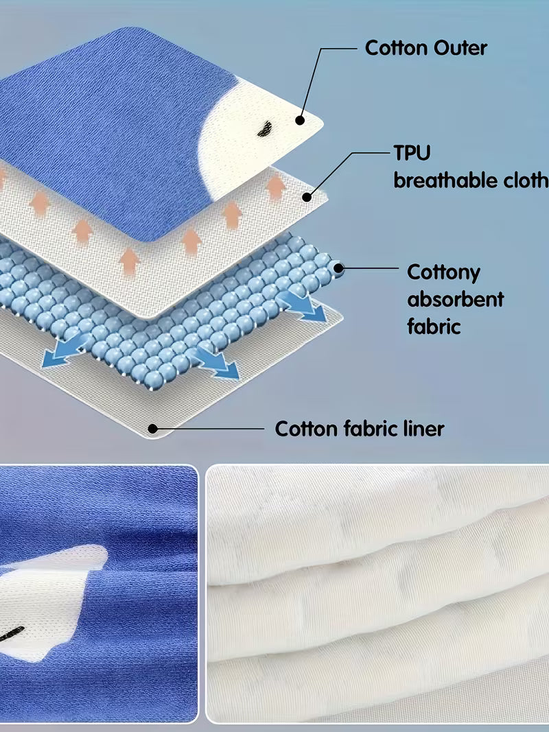 6-Pcs Washable Training Pants (3-4 Years)