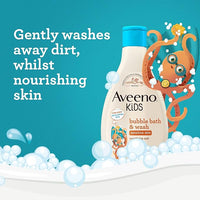 Aveeno Kids Bubble Bath & Wash - 250ml