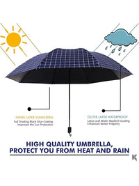 Check Printed Umbrellas (Available in 4 different colors)