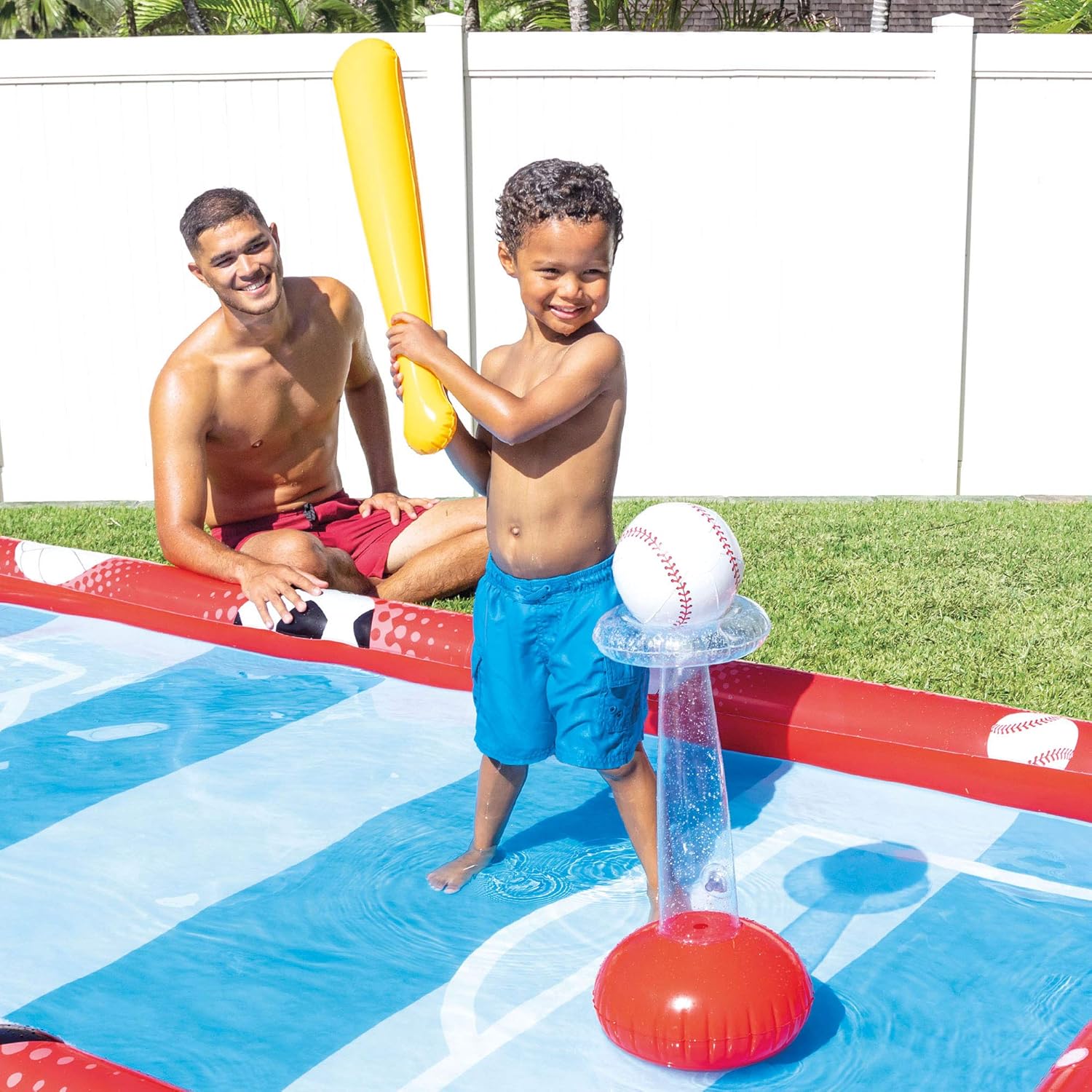 Intex Wet Set Action Sports Inflatable Play Center