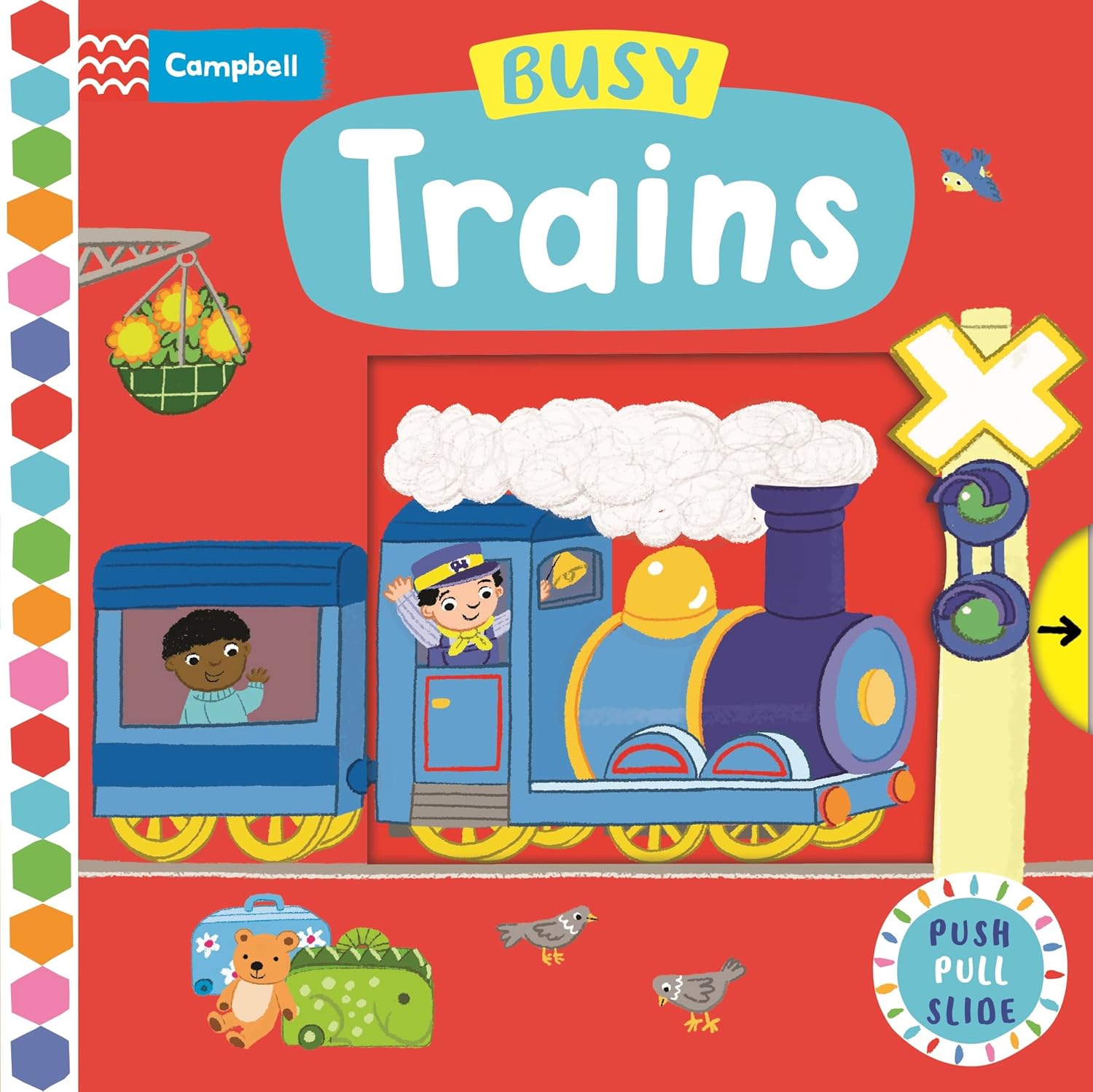 Busy Trains - Campbell Busy Books (Hardcover)