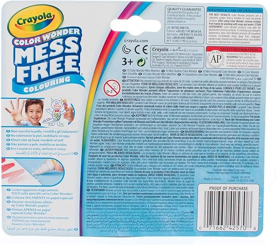 Crayola Color Wonder 10 Mini Markers