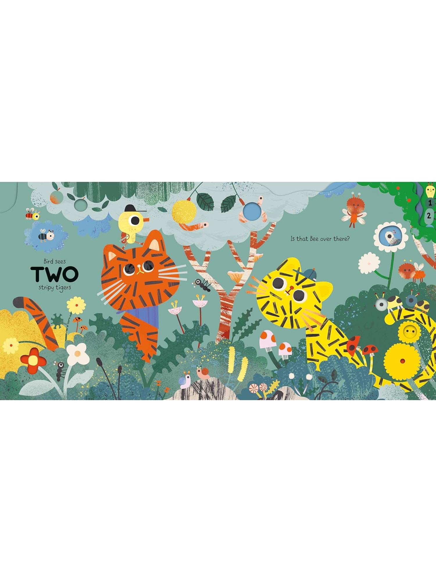 1, 2, 3, What Can Bird See?: A peek-through counting adventure by Carly Gledhill