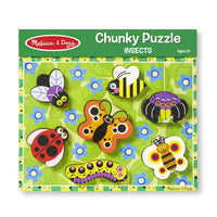 Melissa & Doug Wooden Chunky Puzzle - Insects