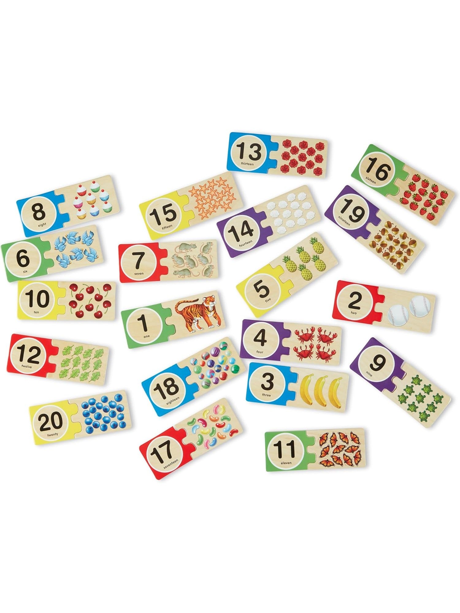 Melissa & Doug Self-Correcting Number Puzzle - 40Pcs