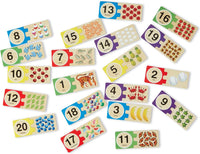 Melissa & Doug Self-Correcting Number Puzzle - 40Pcs