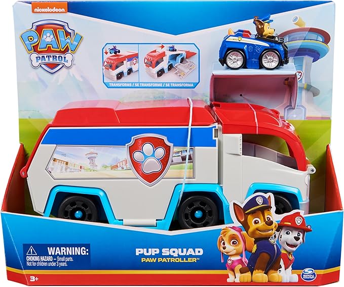 PAW Patrol Pup Squad Paw Patroller Vehicle
