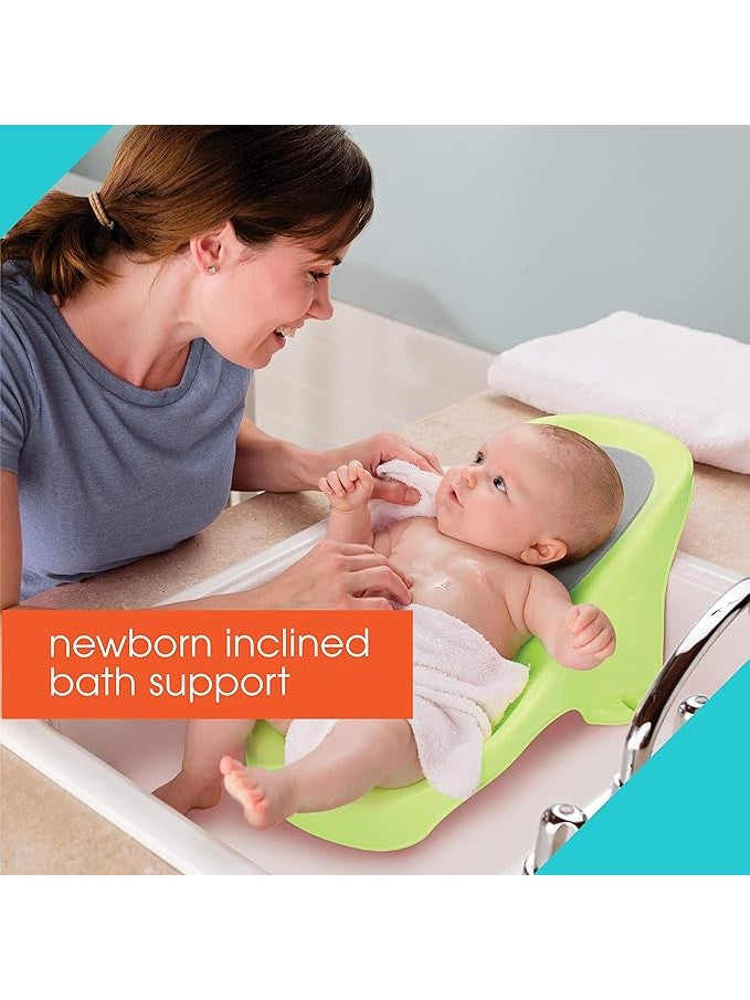 Summer Infant Comfort Height Bath Tub Elevated with Step Stool