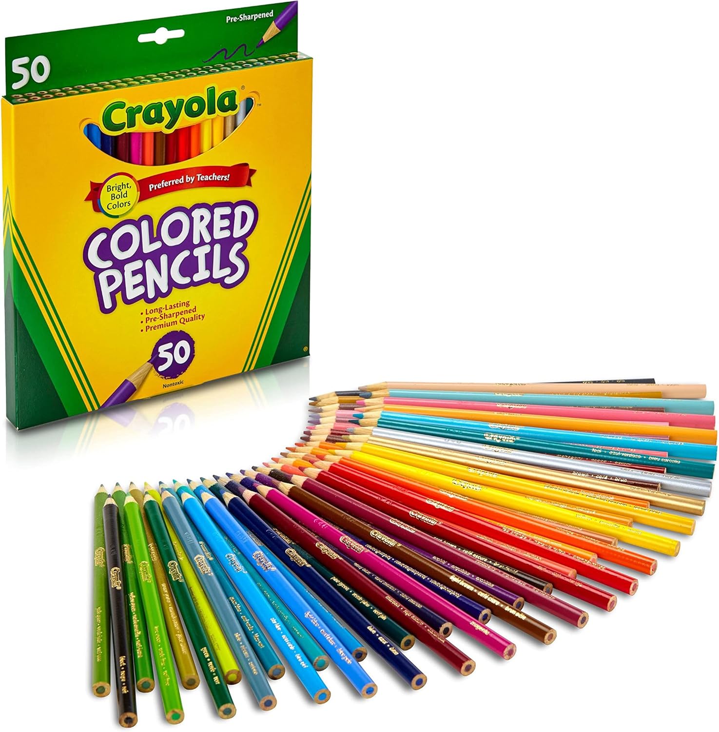 Crayola Colored Pencils 50 Counts