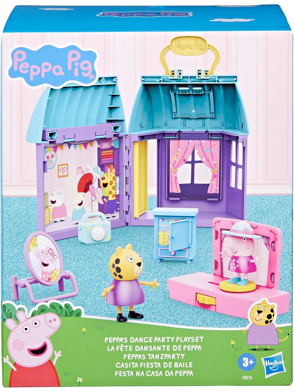Peppa Pig Peppa’s Dance Party Playset with House