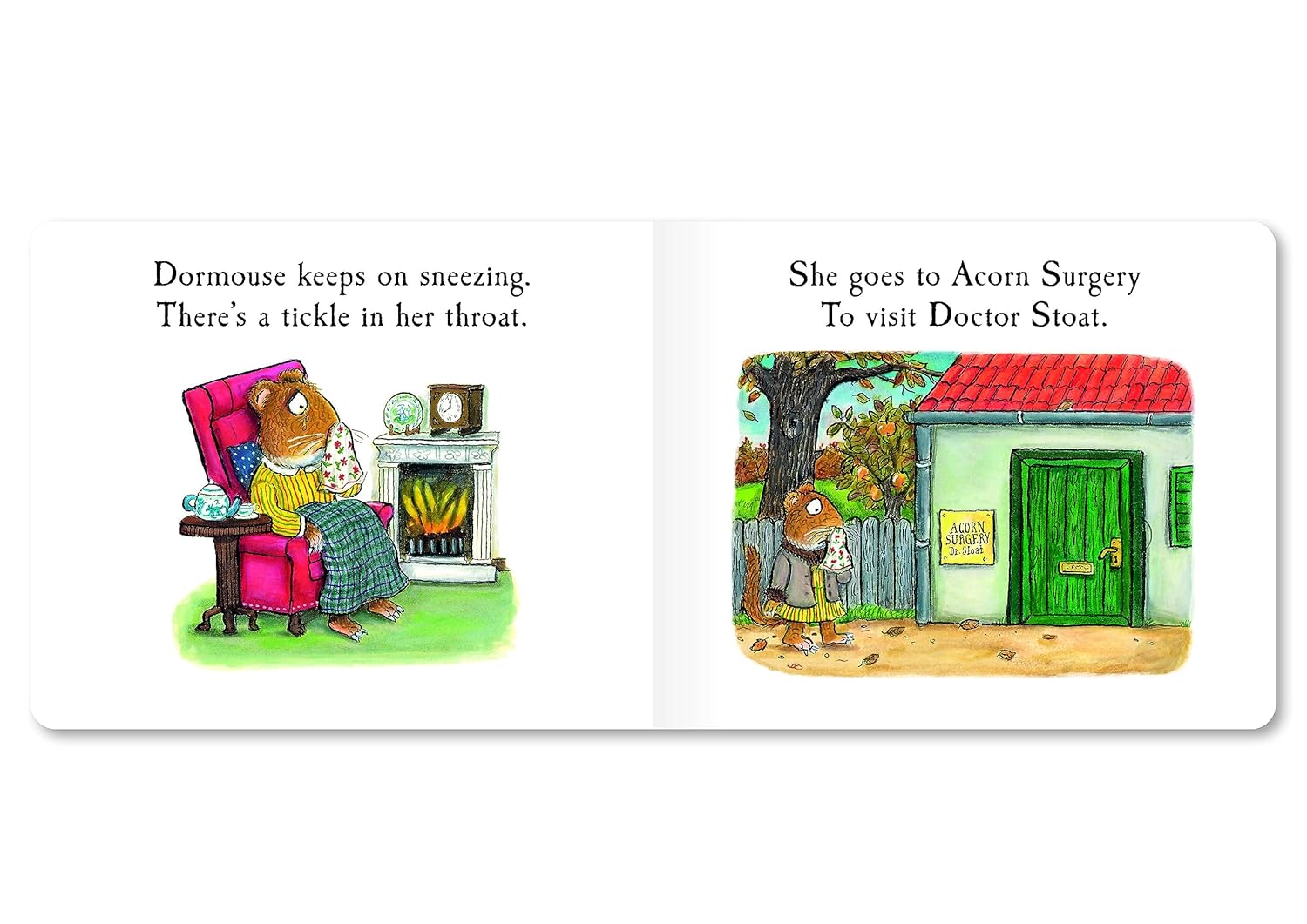 Dormouse Has a Cold: A Lift-the-flap Story - Julia Donaldson an Axel Scheffler (Hardcover)