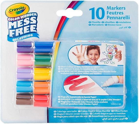 Crayola Color Wonder 10 Mini Markers