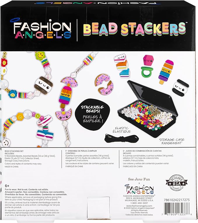 Fashion Angels – Bead Stackers, Sweet Treats Kits